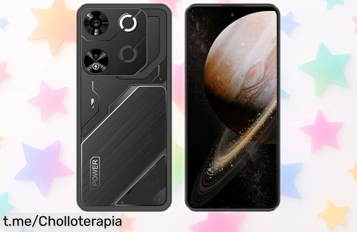 Impresionante móvil JoyHandy con pantalla de 6,6″ y batería eterna: un super chollo que hará tus días más fáciles, ¡no dejes escapar esta oferta única!