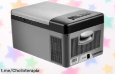 Impresionante nevera portátil SucceBuy 15L para coche y camping: ¡doble zona fría o caliente, USB incluido y un precio de ganga que no se repite! ¡No te quedes sin la tuya!