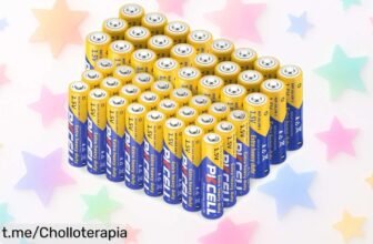 Impresionante pack de 48 baterías AA y AAA PKCELL a precio loco, ¡no más quedarte sin energía! Hazte con el tuyo antes que se acaben y vive cada momento al máximo.
