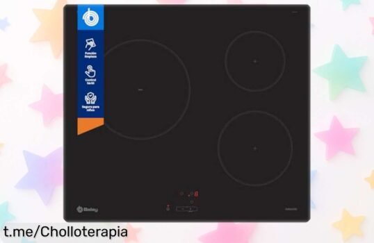 Impresionante placa de inducción Balay 3EB864EN con función Sprint para cocinar al instante, ahora a un precio increíblemente bajo: ¡no dejes pasar esta oportunidad única!