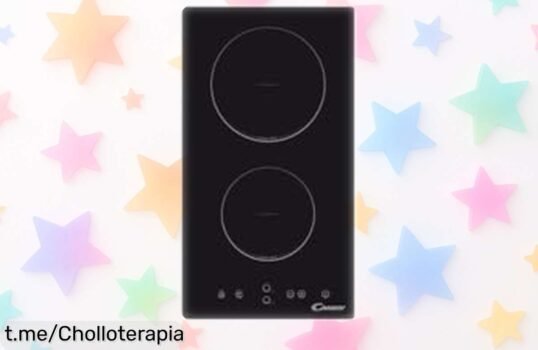 Impresionante placa vitrocerámica dominó Candy CDH30 de 30 cm, oferta increíble para disfrutar cocinando fácilmente y rápido - aprovecha antes de que se acabe el stock. ¡Tu cocina lo merece!