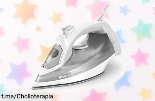 Impresionante plancha de vapor Philips Serie 5000 que elimina arrugas difíciles al instante, no dejes escapar este ofertón único y mejora tu día a día con estilo ya mismo.