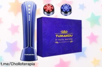 Impresionante radiofrecuencia facial Tumakou 4 en 1 para combatir arrugas y flacidez, ¡elige tu ritmo y luce radiante a un precio tirado! No dejes pasar esta oportunidad.