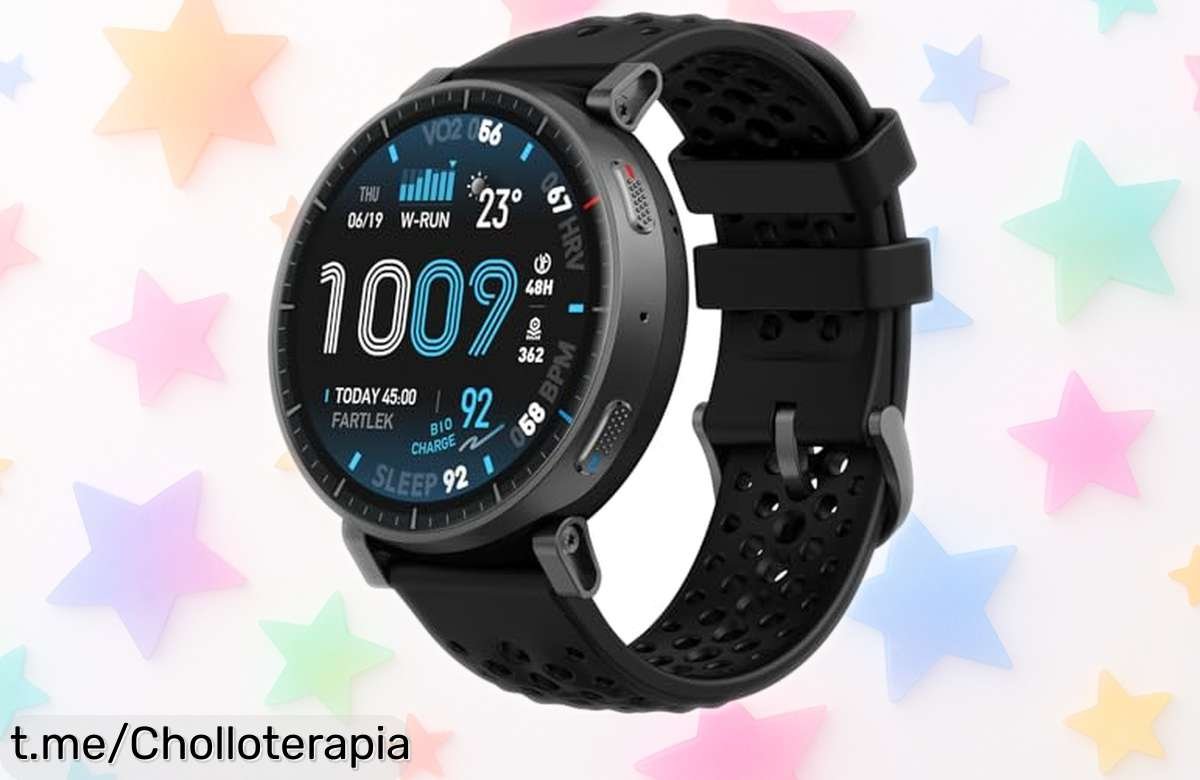 Impresionante reloj inteligente Amazfit Active MAX con pantalla gigante y GPS, ¡rebajado a precio de ganga para que entrenes como nunca! No lo dejes escapar, es tu momento.