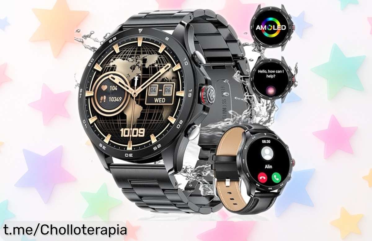 Impresionante reloj inteligente LIGE con pantalla AMOLED y batería duradera, ¡ahora a un precio loco que no podrás dejar pasar!