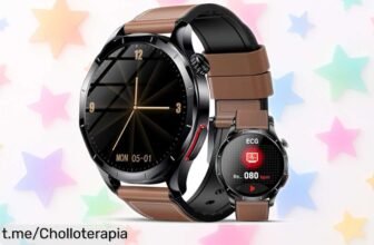 Impresionante reloj inteligente Lgnitek 2026 con ECG y pantalla AMOLED a un precio rebajado que no puedes dejar escapar, ¡llama desde tu muñeca y cuida de ti ahora mismo!