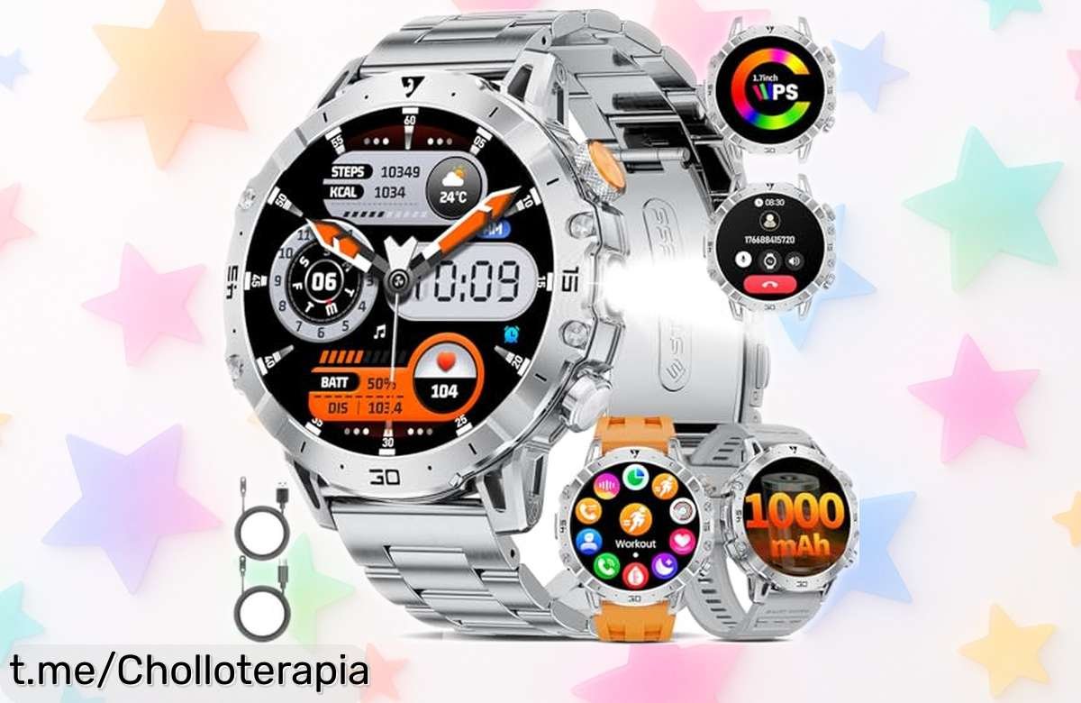 Impresionante reloj inteligente para hombre con batería de larga duración y 110 modos deportivos, aprovecha esta rebaja y llévalo contigo a todas partes ¡Solo por tiempo limitado!