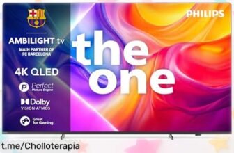 Impresionante tele de 75” Philips Ambilight The One: imágenes increíbles y sonido Dolby Atmos a un precio tan bajo que no te lo puedes creer. ¡No dejes pasar esta oportunidad única!