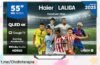 Impresionante televisor QLED 4K de 55” Haier con Google TV y Dolby Audio, rebajado a un precio loco para que disfrutes como nunca del cine en casa. ¡No te lo pienses más!