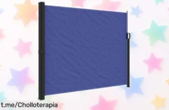 Impresionante toldo lateral retráctil vidaXL para tu jardín: aguanta lluvia y sol, se instala en un clic. ¡No dejes pasar este chollo que dará sombra a tus momentos!