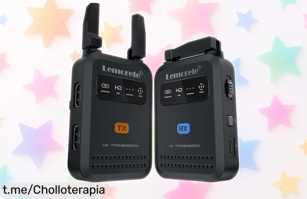 Impresionante transmisor y receptor HDMI Lemorele: transforma tu forma de compartir vídeos, ¡un chollo que no puedes dejar pasar!