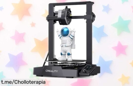 Impresora 3D Creality Ender3 V3 SE a un precio rebajado que imprime rapidísimo y fácil, ¡el momento perfecto para dar vida a tus ideas sin complicaciones!