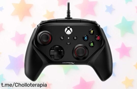 Impulsa tu juego con el mando HyperX Clutch Gladiator para Xbox y PC, ¡súper chollo a un precio increíble que no querrás dejar escapar!