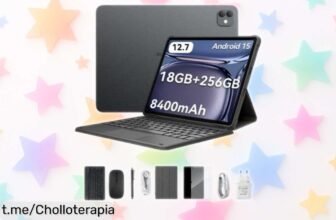 Increíble Tablet Blackview Link 8 con teclado y stylus a precio de escándalo, perfecta para estudiar o ver pelis. ¡Hazte con ella antes de que se agote!