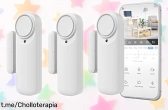 Increíble alarma para puerta Nivian con sensor magnético, pack de 3 unidades ¡no te quedes sin este ofertón que protegerá tu hogar y dará paz a tu familia!