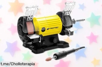 Increíble amoladora doble Trotec PBGS 10120 con 100 accesorios, llévatela a un precio de risa y transforma tus proyectos sin gastar una fortuna ¡No te lo pierdas!