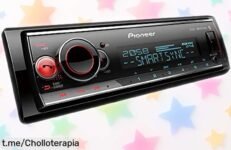 Increíble autoradio Pioneer MVHS520BT con Bluetooth y USB a precio increíble, no te pierdas este chollo que hará vibrar tu música en cada viaje. ¡Consíguelo antes de que se agote!