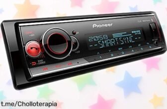 Increíble autoradio Pioneer MVHS520BT con Bluetooth y USB a precio increíble, no te pierdas este chollo que hará vibrar tu música en cada viaje. ¡Consíguelo antes de que se agote!