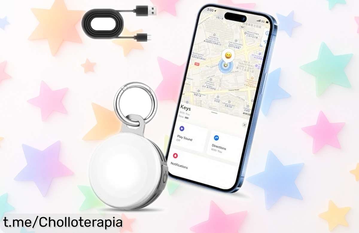 Increíble buscador Bluetooth para Apple que localiza llaves y mochilas con un toque ¡Aprovecha este ofertón único y siente la tranquilidad de nunca perder nada!