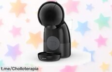 Increíble cafetera Krups Nescafé Dolce Gusto Piccolo XS: ¡tan solo en un momentito disfruta de tu café cremoso favorito! No dejes pasar este ofertón único y siente el placer en cada sorbo.