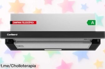 Increíble campana extractora Corberó VINSON635B que elimina olores en un abrir y cerrar de ojos, ¡ofertón a un precio loco solo por tiempo limitado!