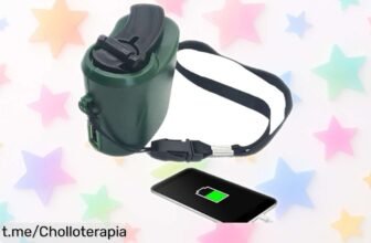 Increíble cargador de manivela con linterna y puerto USB para que nunca te quedes sin batería, ¡ahora a un precio irresistiblemente bajo!