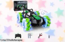 Increíble coche teledirigido 4WD Uplayteck con luces LED y control sin interferencias, ¡aprovecha el precio loco antes de que se agote y disfruta al máximo la diversión!