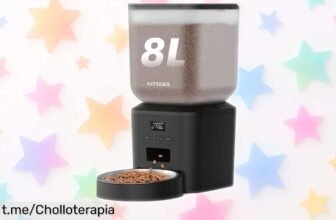 Increíble comedero automático para gatos y perros que te hace la vida más sencilla, ahora con un ofertón que tus mascotas adorarán. ¡No dejes pasar esta oportunidad!