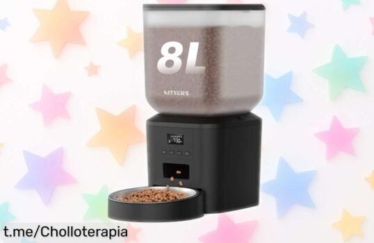 Increíble comedero automático para gatos y perros que te hace la vida más sencilla, ahora con un ofertón que tus mascotas adorarán. ¡No dejes pasar esta oportunidad!