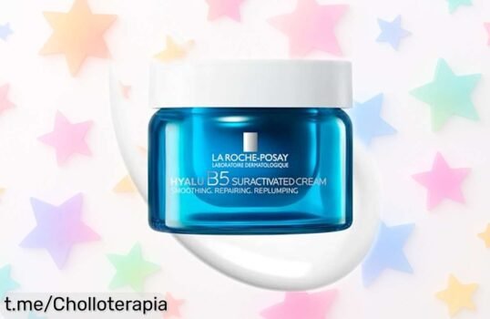 Increíble crema antiedad La Roche-Posay Hyalu B5 Suractivated con 3 tipos de ácido hialurónico a un precio loco, ¡cuida tu piel por 72 horas y diles adiós a las arrugas!