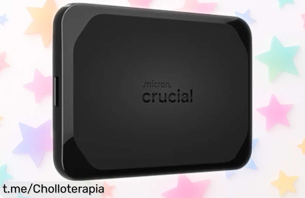 Increíble disco SSD externo Crucial X10 4TB con velocidad de 2100MB/s, resistente al agua y polvo, ¡no dejes pasar este ofertón que vuela a tu bolsillo!