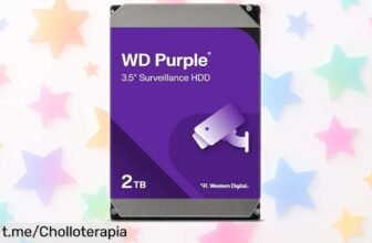 Increíble disco duro interno WD Purple de 2TB a precio rebajado, ideal para tus cámaras de seguridad: ¡no te quedes sin el almacenamiento que necesitas!