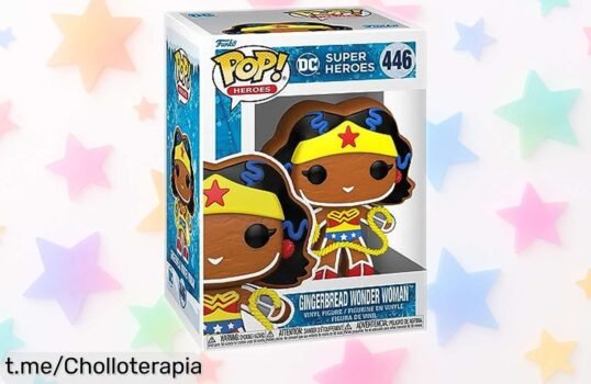 Increíble figura Funko Pop! Wonder Woman Galleta de Jengibre, ¡un regalo para tu colección a un precio increíble que no puedes dejar pasar!