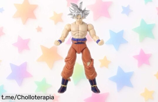 Increíble figura articulada de Goku Ultra Instinto de Bandai a un precio que te dejará boquiabierto, ¡no pierdas la oportunidad de llevarte esta pieza única y convertirse en el héroe de tu colección!