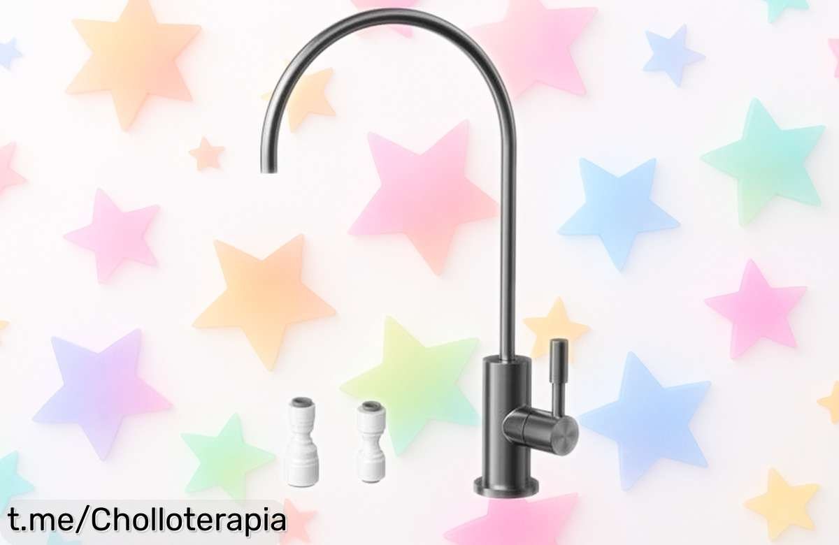 Increíble grifo de osmosis inversa Poveta en acero inoxidable, disfruta agua potable sin plomo a un precio de ganga: ¡no te quedes sin el tuyo y cuida la salud de tu familia!