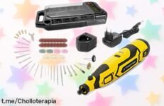 Increíble herramienta multifunción Trotec PMTS 0112V con 51 accesorios a precio de risa, ¡no más préstamos! Llévatela y disfruta del bricolaje en casa como nunca antes.