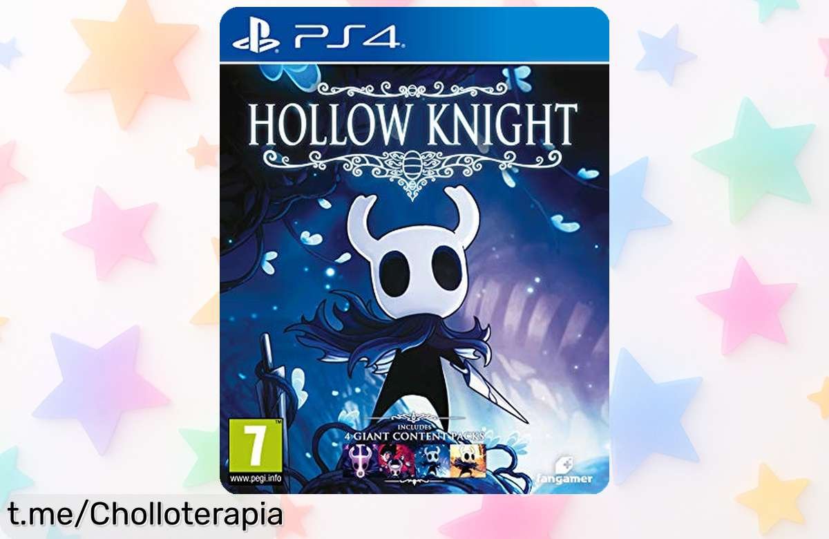 Increíble juegazo Hollow Knight con misiones nuevas y jefes mejorados a un precio de escándalo que no querrás dejar pasar, ¡vértete horas de diversión ya!