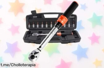 Increíble juego de 14 piezas llave dinamométrica Atsafepro para bici y moto a un precio loco, cuida tus mecánicas en casa como un pro antes de que se acaben las unidades.