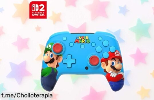 Increíble mando inalámbrico Turtle Beach Rematch de Mario y Luigi para Switch, sticks ultra precisos y botones programables, ¡un ofertón que hará latir tu corazón gamer!
