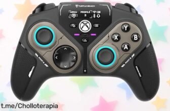 Increíble mando inalámbrico Turtle Beach Stealth Pivot para PC, ¡rebajado y listo para que vivas 20 horas de diversión sin parar en tus partidas! No te quedes sin él.