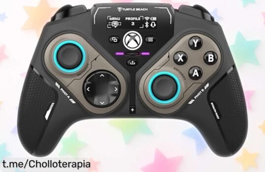 Increíble mando inalámbrico Turtle Beach Stealth Pivot para PC, ¡rebajado y listo para que vivas 20 horas de diversión sin parar en tus partidas! No te quedes sin él.