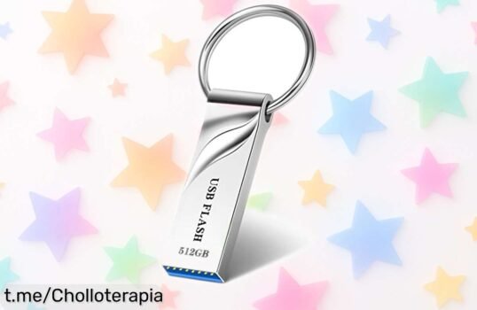 Increíble memoria USB 3.0 Dolrun de 512GB en oferta, guarda tus recuerdos a toda velocidad y prueba su resistencia, ¡no te la pierdas por este precio regalado!