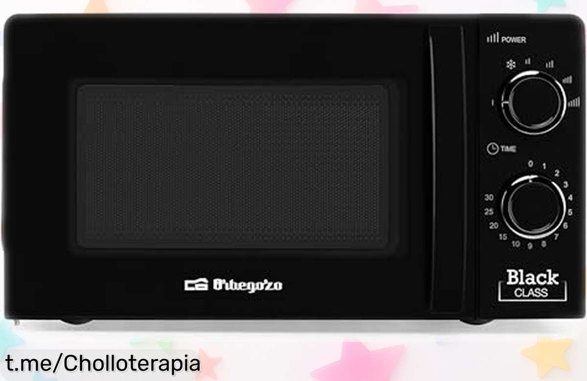 Increíble microondas Orbegozo MI 2117 de 20 litros a un precio tirado, cocina al instante y se limpia volando. ¡No te quedes sin el tuyo!