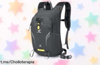 Increíble mochila de senderismo pequeña SKYSPER 15L: soporte para casco, espacio para todo y un ofertón que no podrás dejar pasar. ¡Atrévete a descubrir la aventura ahora!