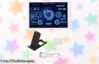 Increíble monitor de temperatura IPS de 3,5” para PC a precio regalado que cuida tus ojos y te muestra todo en tiempo real; ¡no dejes pasar este super chollo!