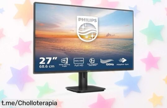 Increíble monitor gaming Philips de 27 con panel IPS y FreeSync a un precio regalado, ¡haz que cada partida sea épica antes de que se acaben!