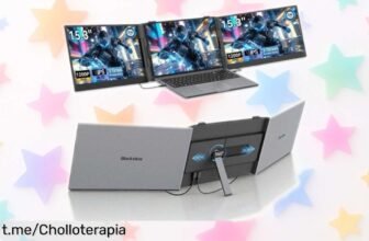 Increíble monitor portátil Blackview DCM8 de 15,3” Full HD a un precio rebajado que no te puedes perder; llévalo contigo y disfruta donde quieras.