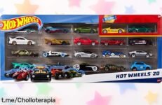 Increíble pack de 2 coches Hot Wheels Mattel H745 para coleccionar, ahora a un precio regalado que no puedes dejar pasar y disfrutar del juego como nunca antes.