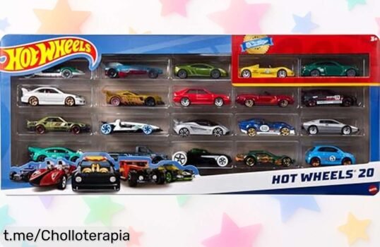 Increíble pack de 2 coches Hot Wheels Mattel H745 para coleccionar, ahora a un precio regalado que no puedes dejar pasar y disfrutar del juego como nunca antes.