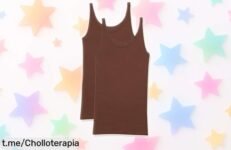 Increíble pack de 2 tops ajustados sin mangas Amazon Essentials a precio rebajado, ¡tu figura luciendo espectacular cada día! No te lo pierdas y renueva tu armario ya.